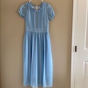 Blue Cinderella like formal dress